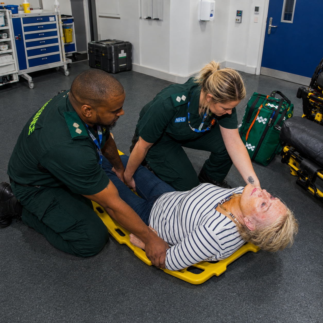 Moving and Handling People Training For Emergency Services, including accredited train the trainer courses